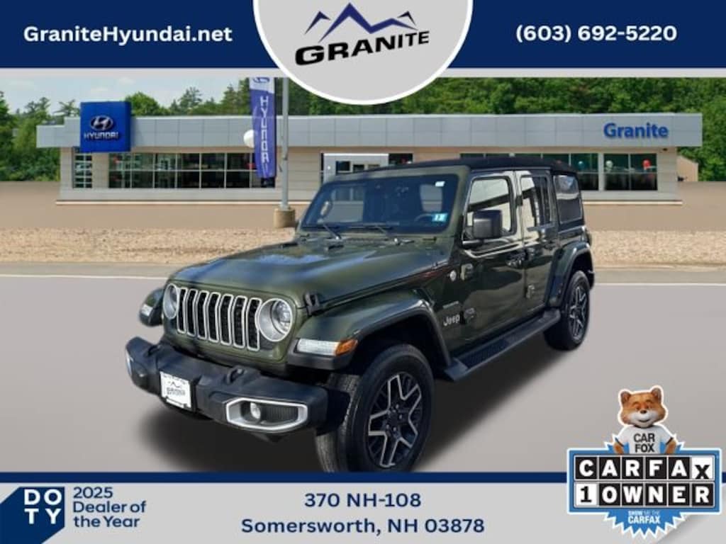 Certified 2024 Jeep Wrangler Sahara SUV
