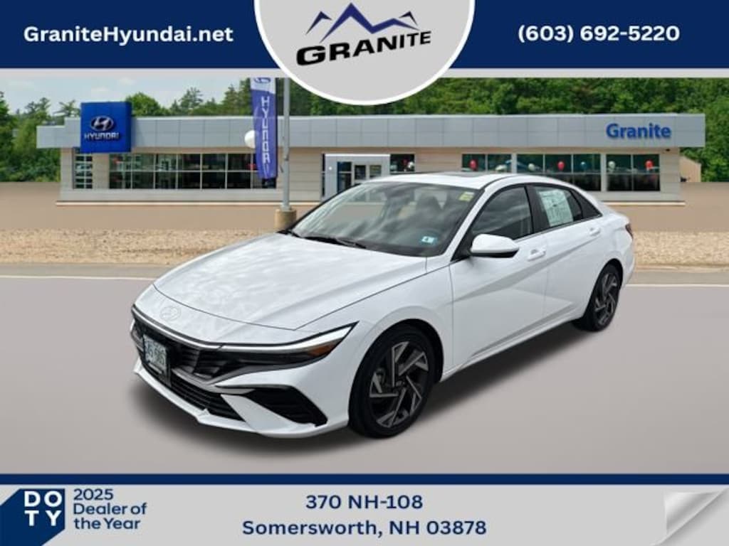 Certified 2025 Hyundai Elantra SEL Convenience Sedan