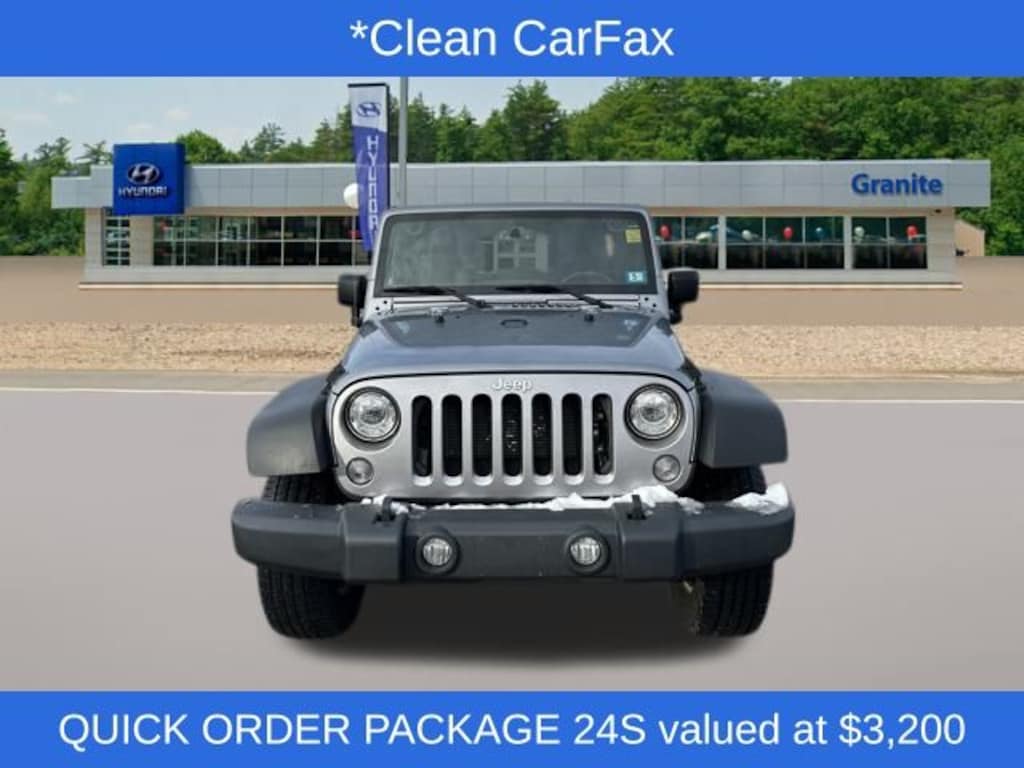 Certified 2017 Jeep Wrangler Unlimited Sport SUV