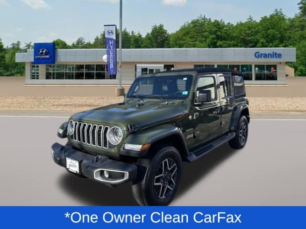 Certified 2024 Jeep Wrangler Sahara SUV
