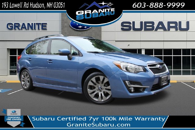 2016 Subaru Impreza 2.0i Sport Premium Hatchback