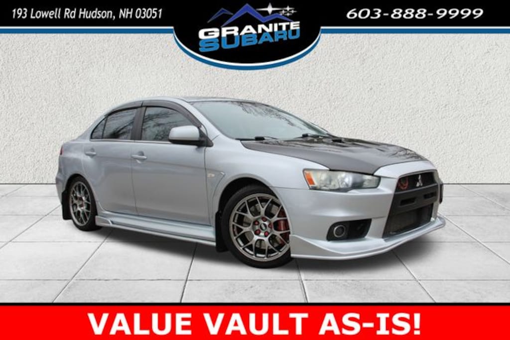 Used 2011 Mitsubishi Lancer Evolution MR Sedan
