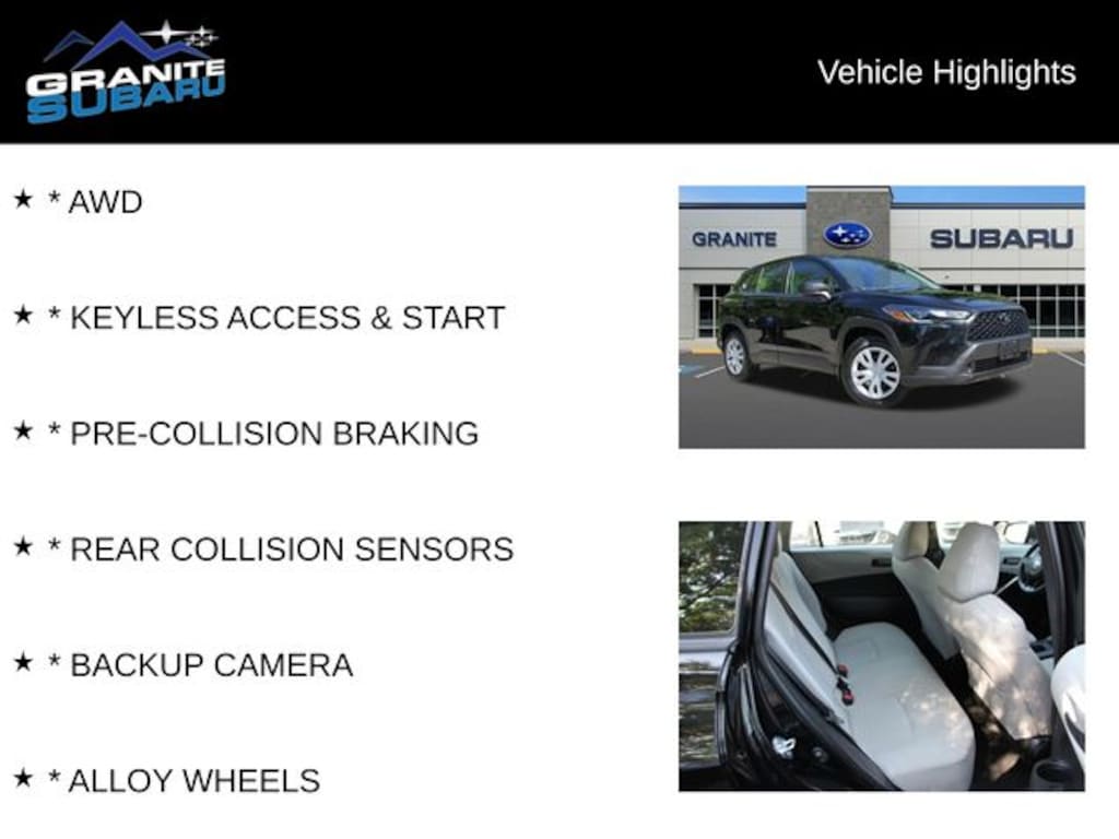 Used 2022 Toyota Corolla Cross L SUV