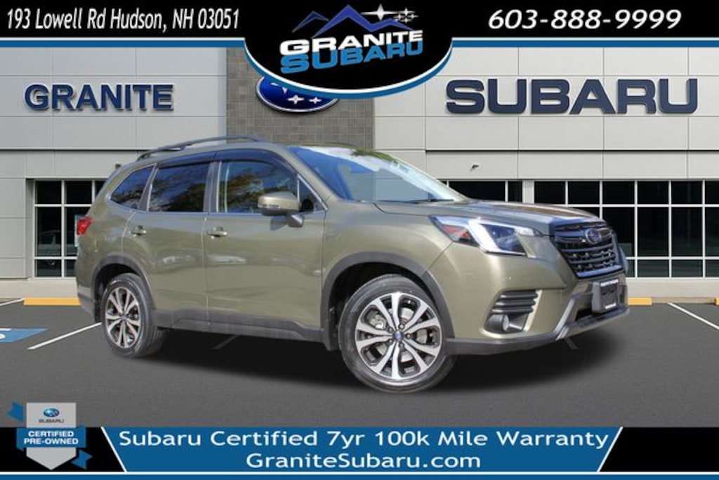 Certified 2023 Subaru Forester Limited SUV