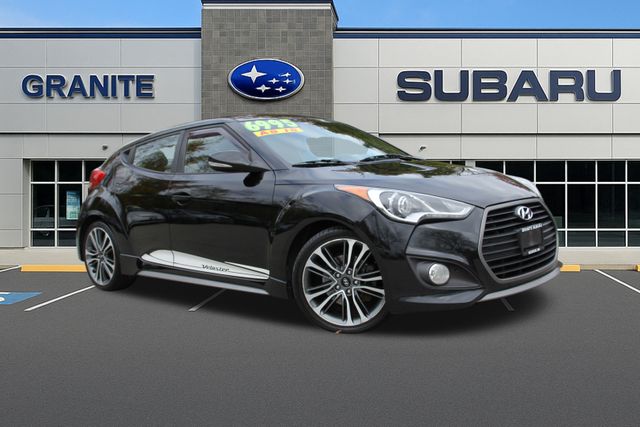 Used 2017 Hyundai Veloster R-Spec with VIN KMHTC6AE5HU308766 for sale in Hudson, NH