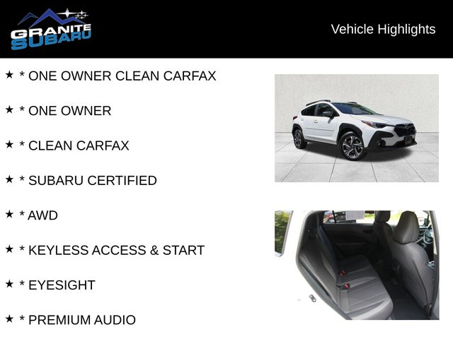 Used 2025 Subaru Crosstrek Premium with VIN JF2GUHDC3SH239800 for sale in Hudson, NH