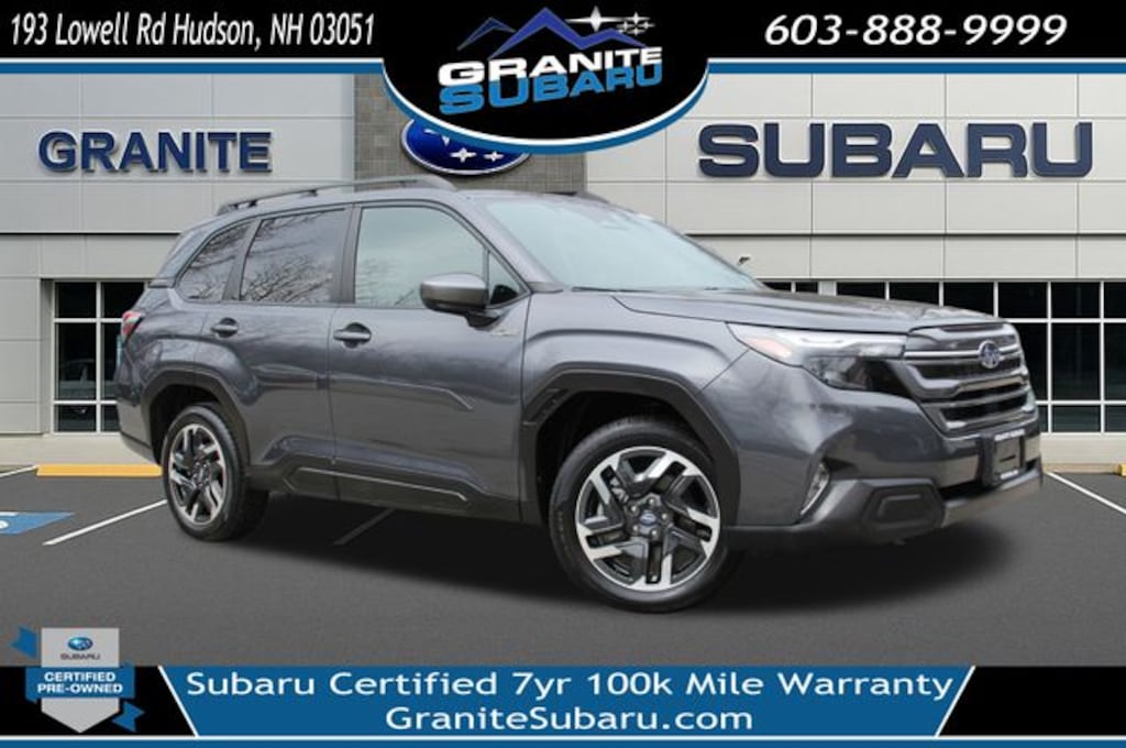 Certified 2025 Subaru Forester Hybrid Premium SUV