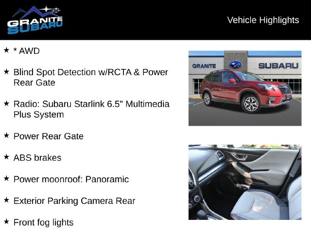 Used 2022 Subaru Forester Premium SUV