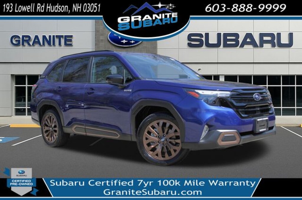 Certified 2025 Subaru Forester Hybrid Sport SUV