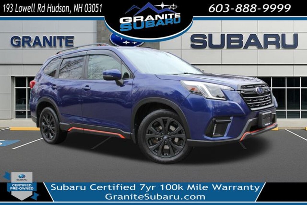 Certified 2024 Subaru Forester Sport SUV