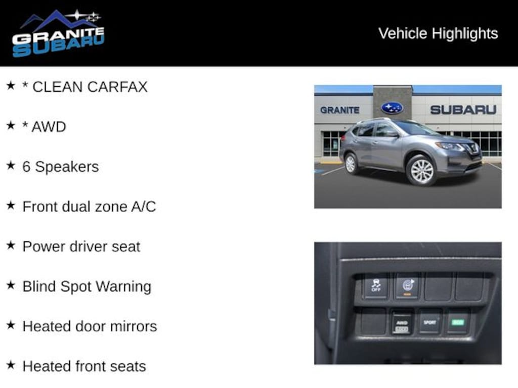 Used 2017 Nissan Rogue SV SUV
