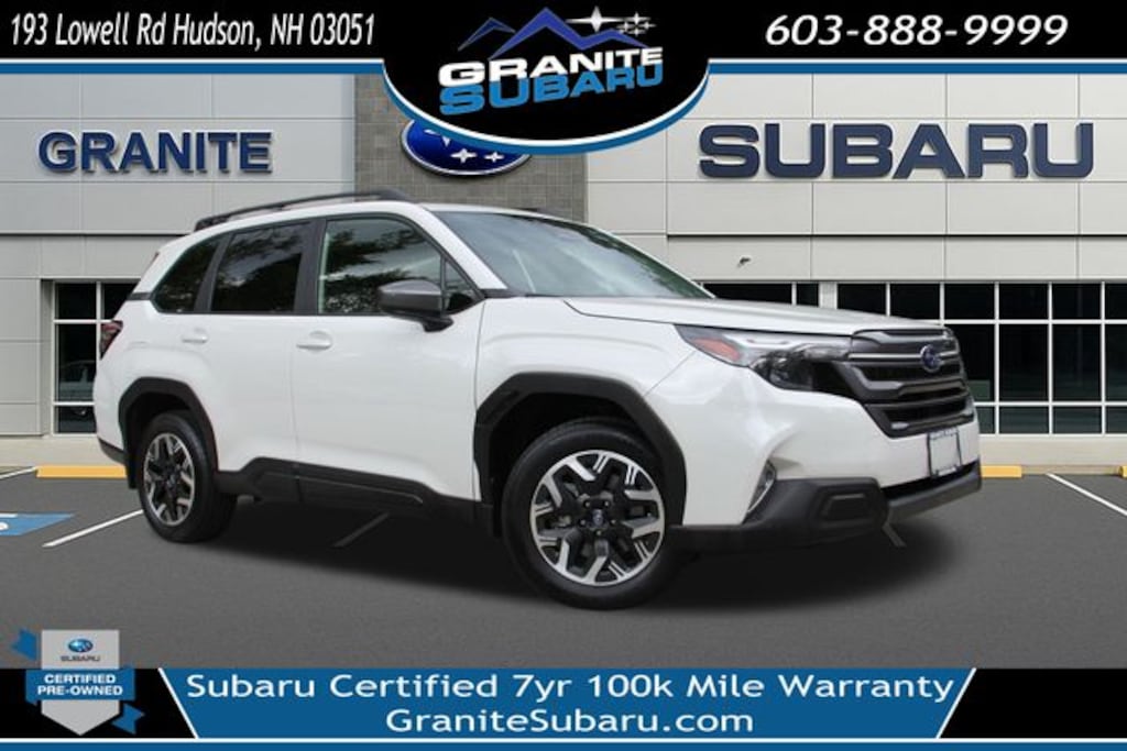Certified 2025 Subaru Forester Premium SUV