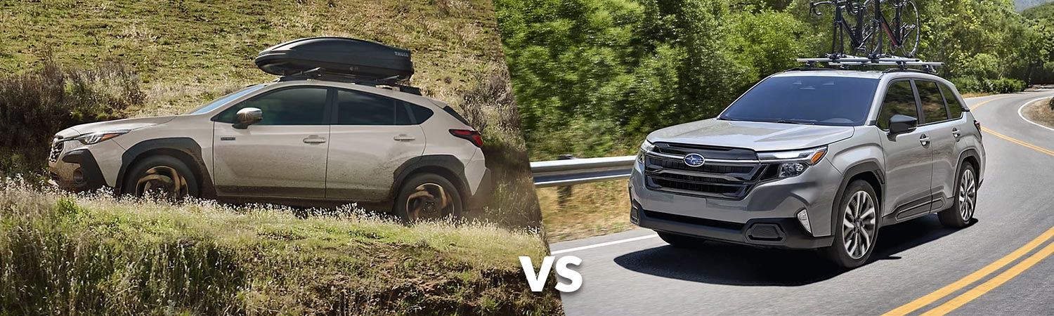 2026 subaru crosstrek vs 2026 subaru forester