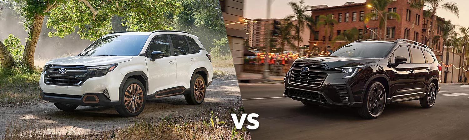 2025 Subaru Forester vs. 2025 Subaru Ascent