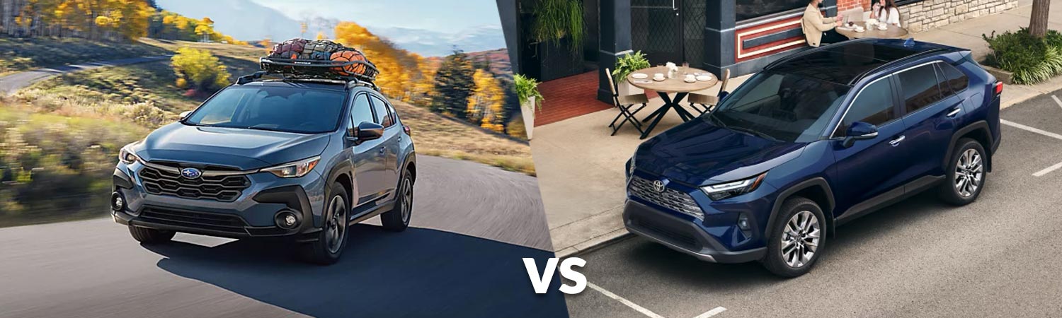 2025 Subaru Crosstrek vs 2025 Toyota RAV4