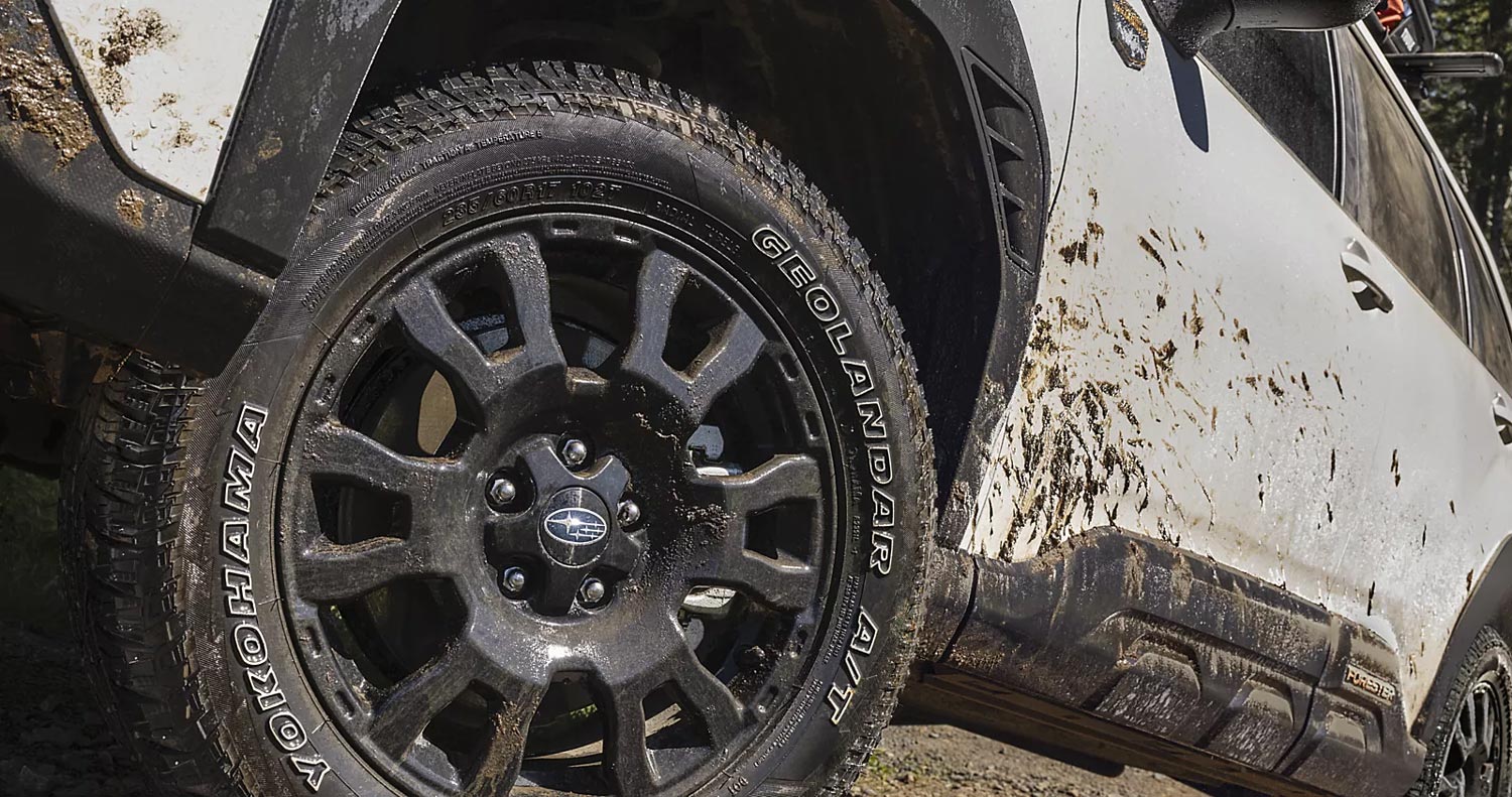 2026 Forester Wilderness wheels