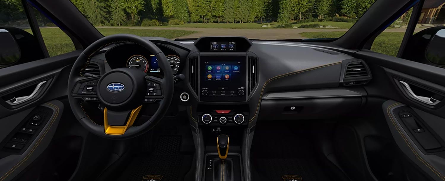 2025 Subaru Forester Wilderness interior