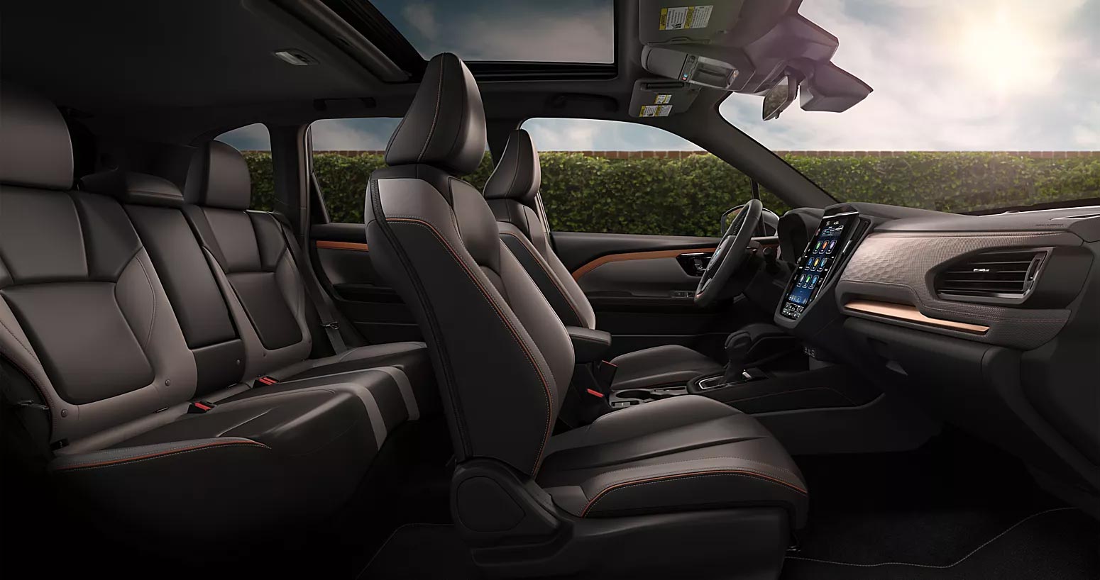 2025 Forester Hybrid Sport interior
