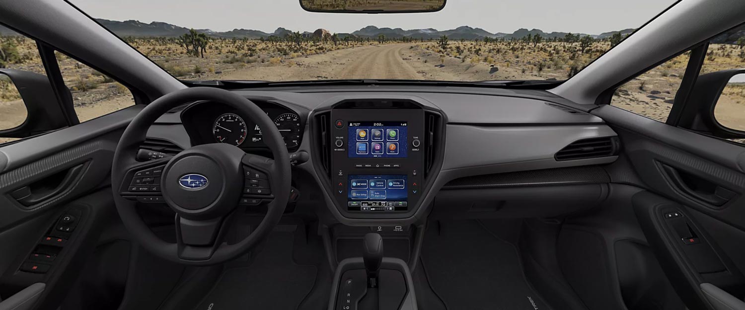2025 Crosstrek Base Model interior