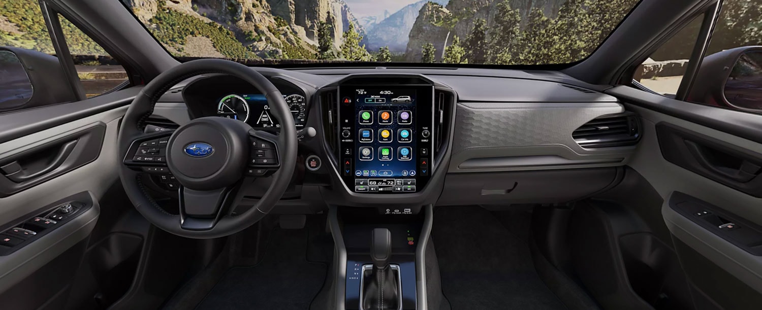 2025 Forester Hybrid Premium interior