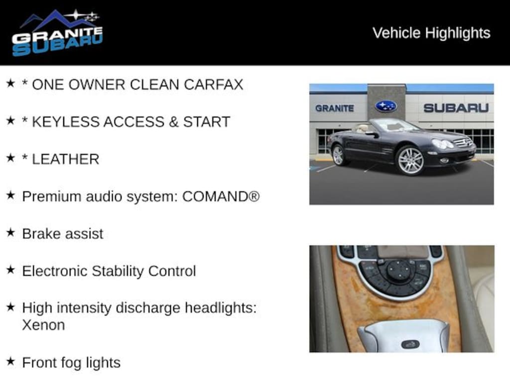 Used 2008 Mercedes-Benz SL-Class SL 550 Convertible