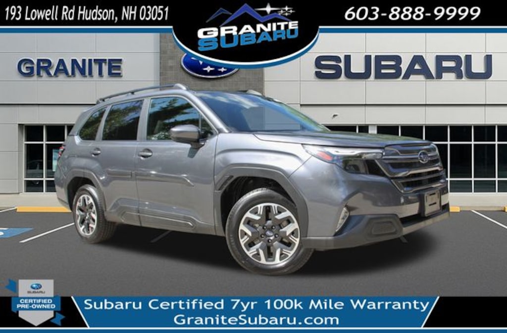 Certified 2026 Subaru Forester Premium SUV