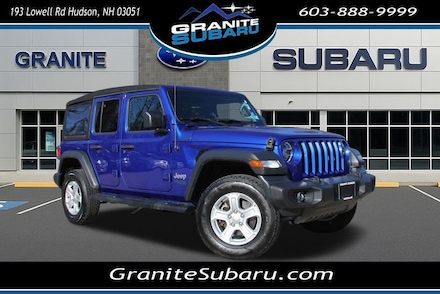 2020 Jeep Wrangler Unlimited Sport S--Diesel SUV