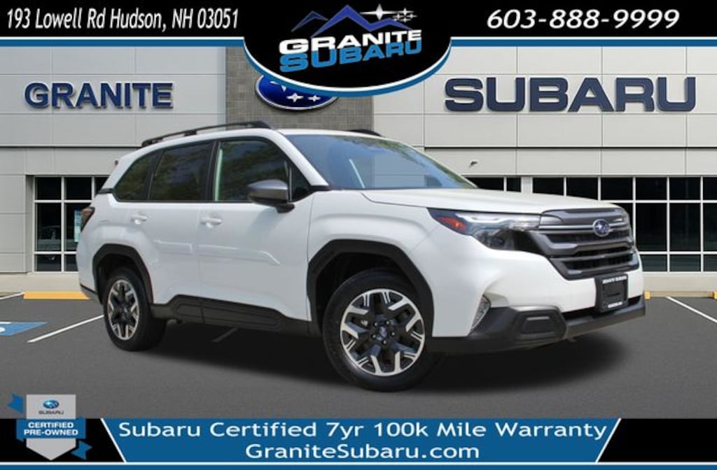 Certified 2025 Subaru Forester Premium SUV