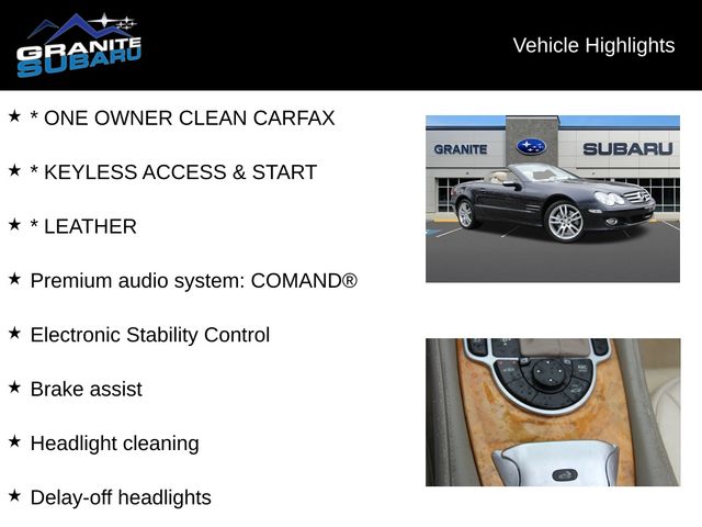 Used 2008 Mercedes-Benz SL-Class SL550 with VIN WDBSK71F68F139071 for sale in Hudson, NH