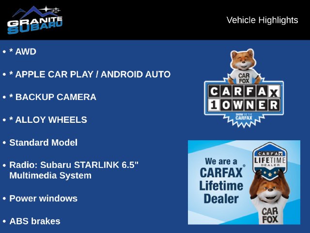 Used 2019 Subaru Impreza 2.0i Sedan