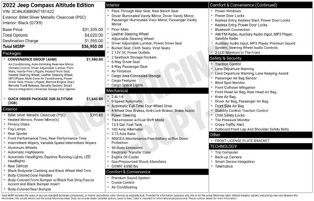 2022 Jeep Compass Altitude - Photo 3