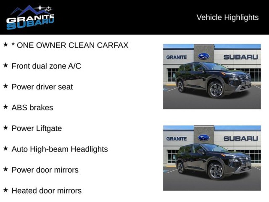 Used 2025 Nissan Rogue SV SUV