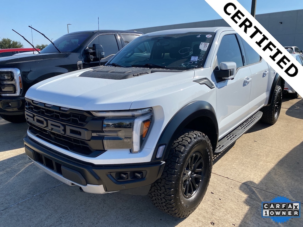 Certified 2024 Ford F-150 Raptor Truck SuperCrew Cab