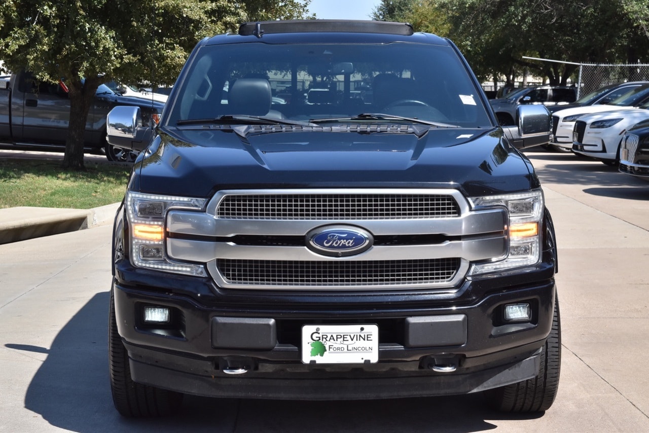 Used 2020 Ford F-150 Platinum with VIN 1FTEW1E42LFC32865 for sale in Grapevine, TX