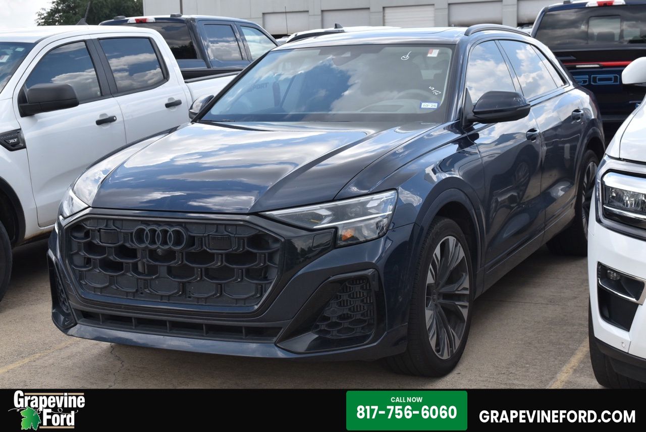 Waitomo Blue 2024 Audi Q8 quattro Prestige 55 TFSI SUV / Crossover All-Wheel Drive 8-Speed Automatic