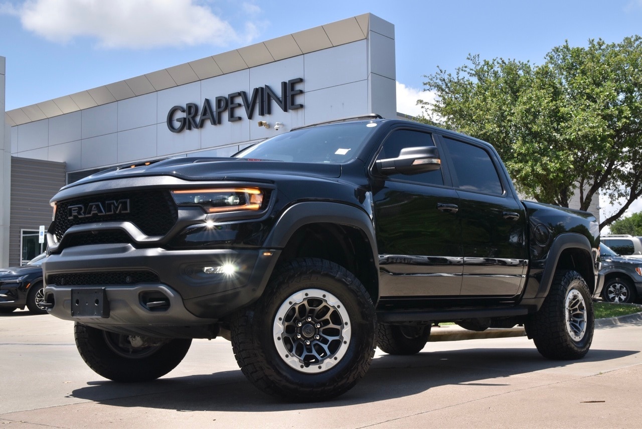 Used 2021 RAM Ram 1500 Pickup TRX with VIN 1C6SRFU95MN824733 for sale in Grapevine, TX