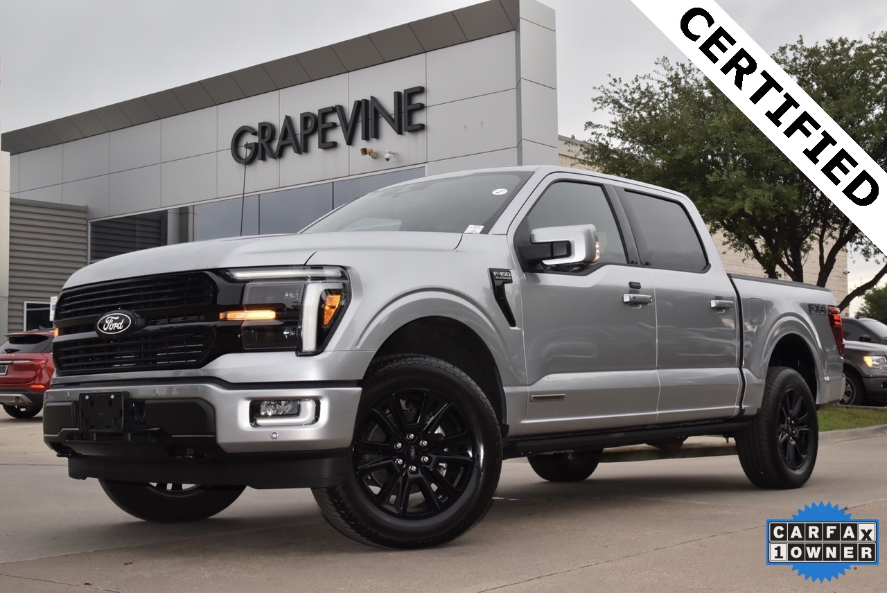 Certified 2025 Ford F-150 Platinum with VIN 1FTFW7LD3SFA25524 for sale in Grapevine, TX