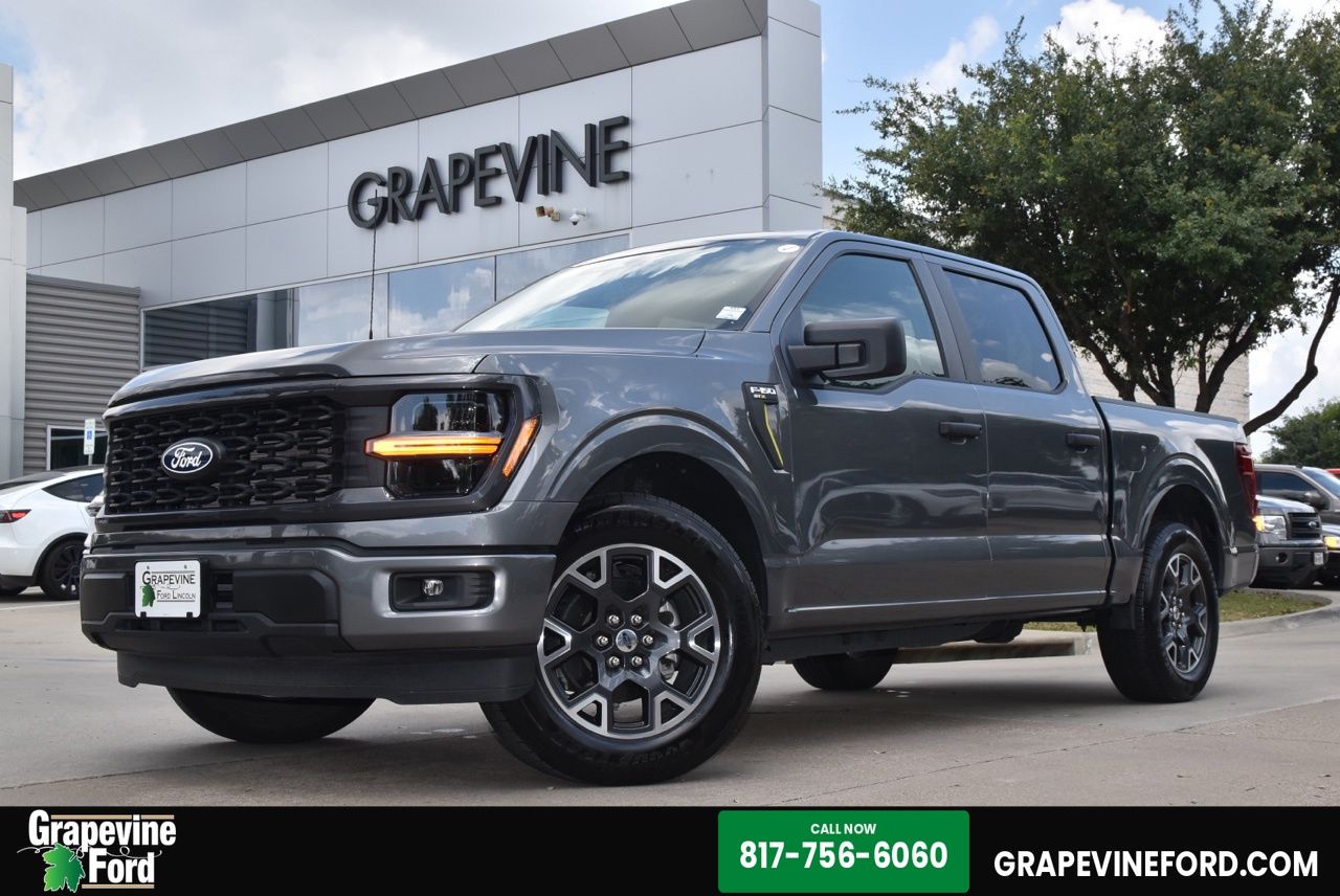 Carbonized Gray 2025 Ford F-150 XLT SuperCrew RWD Pickup Truck 4X2 Automatic