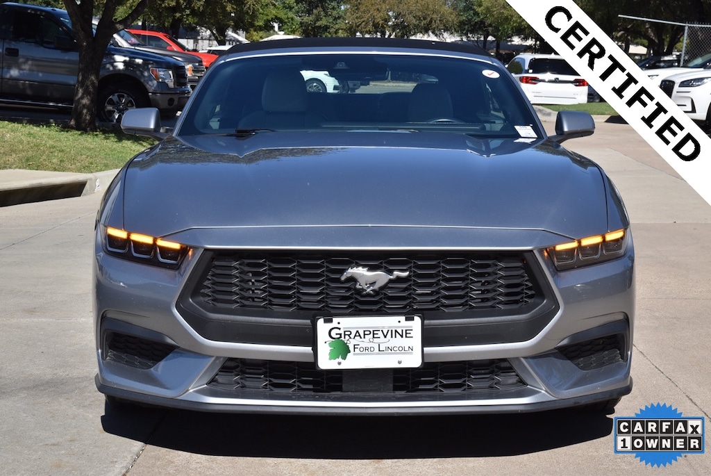 Certified 2024 Ford Mustang Ecoboost Premium Convertible