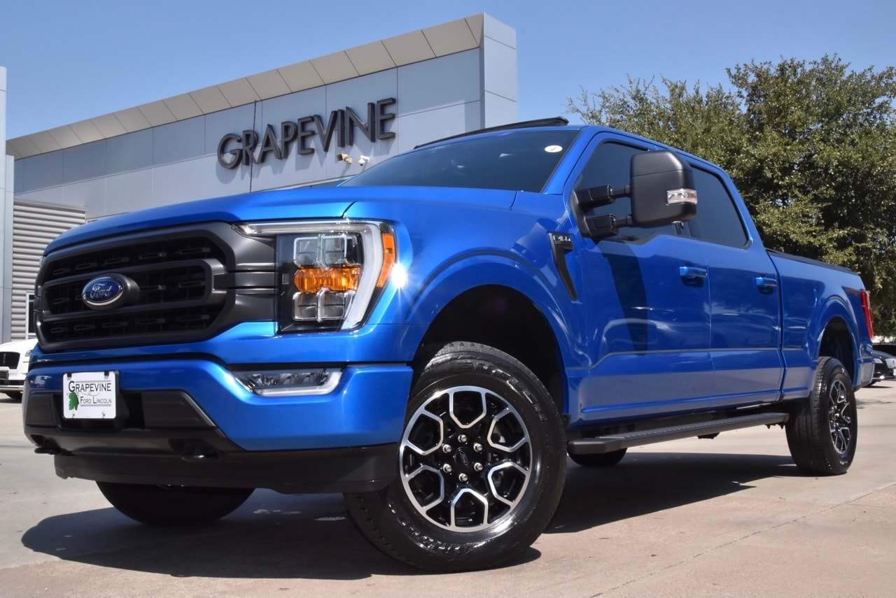 Certified 2021 Ford F-150 XLT with VIN 1FTFW1E81MFB93078 for sale in Grapevine, TX