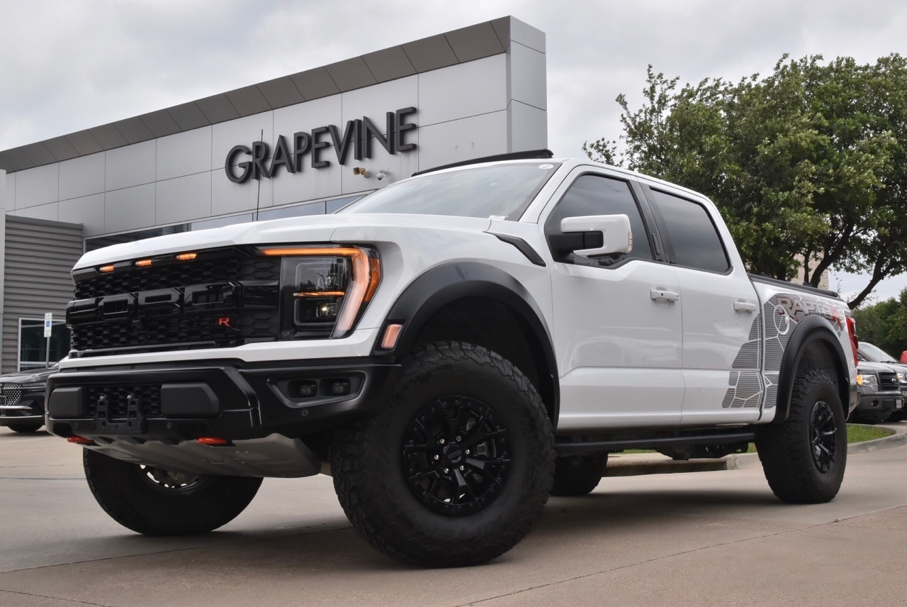 Certified 2023 Ford F-150 Raptor with VIN 1FTFW1RJ7PFC65354 for sale in Grapevine, TX