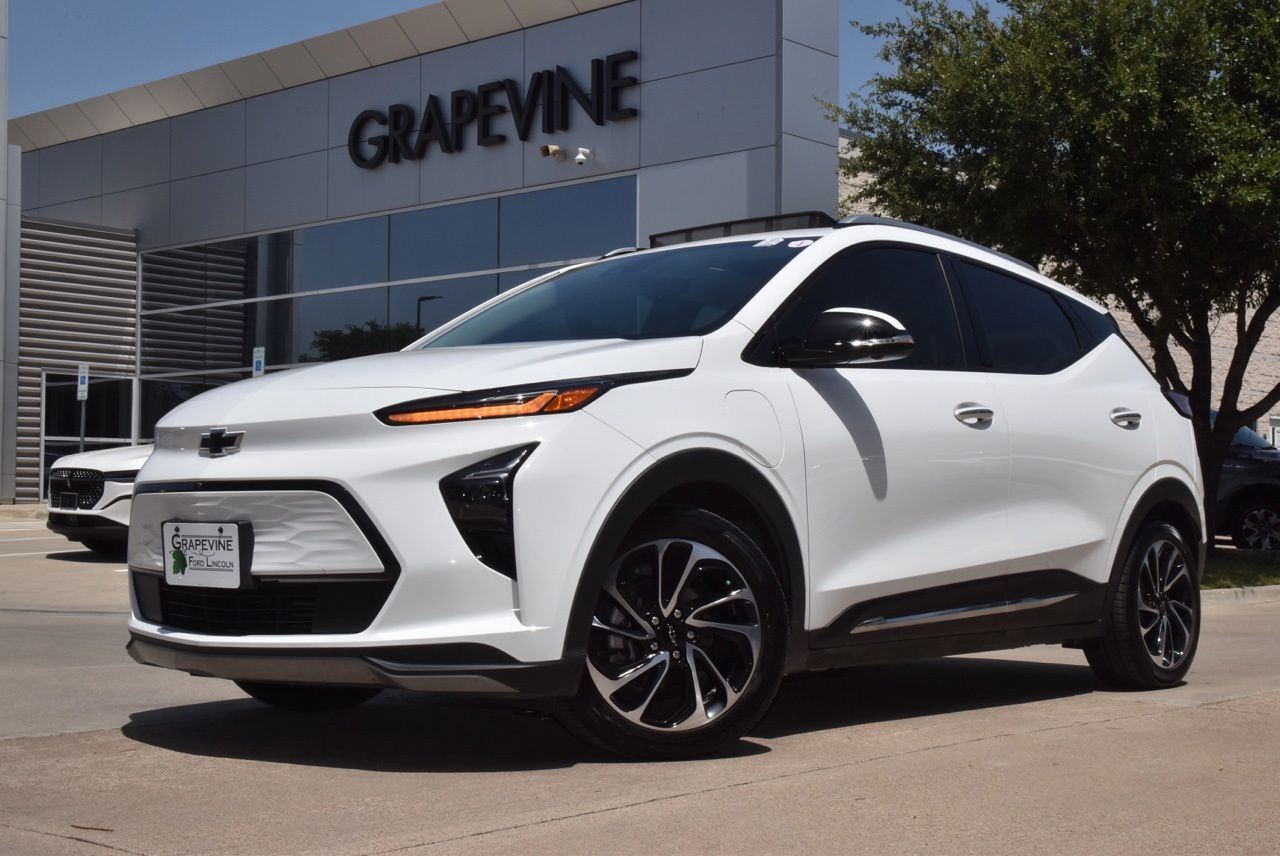 Used 2023 Chevrolet Bolt EUV Premier with VIN 1G1FZ6S03P4154519 for sale in Grapevine, TX