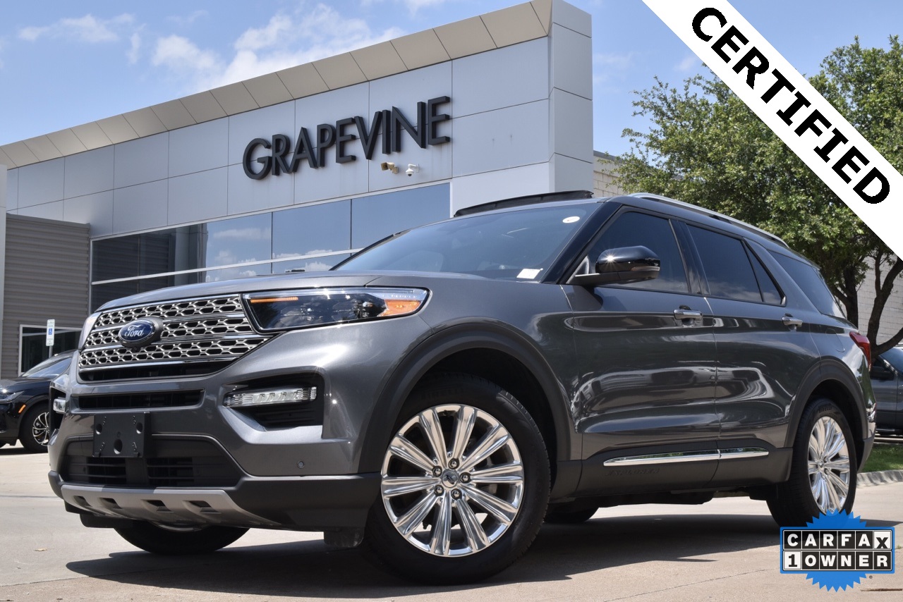 Certified 2023 Ford Explorer Limited with VIN 1FMSK7FH2PGA36469 for sale in Grapevine, TX