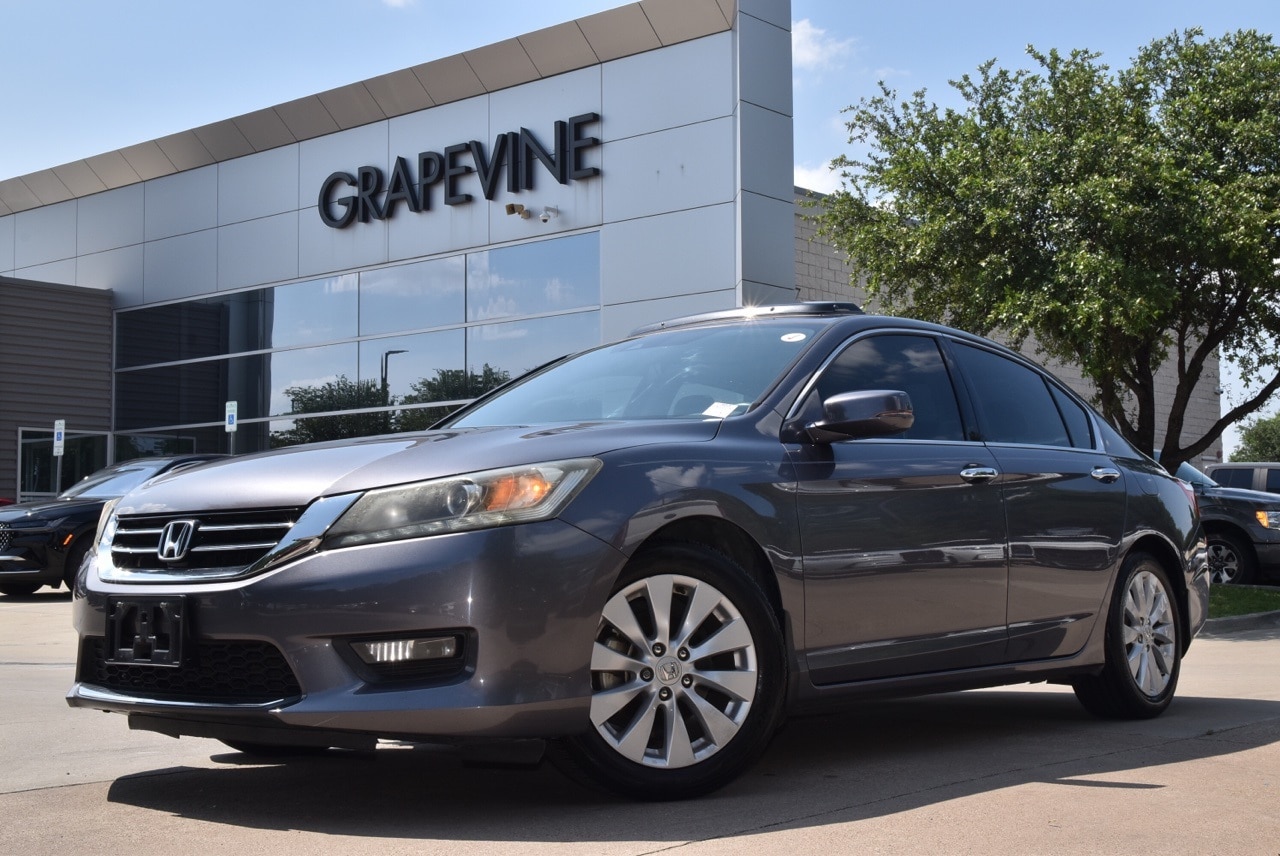 Used 2015 Honda Accord EX-L V-6 with VIN 1HGCR3F82FA035791 for sale in Grapevine, TX