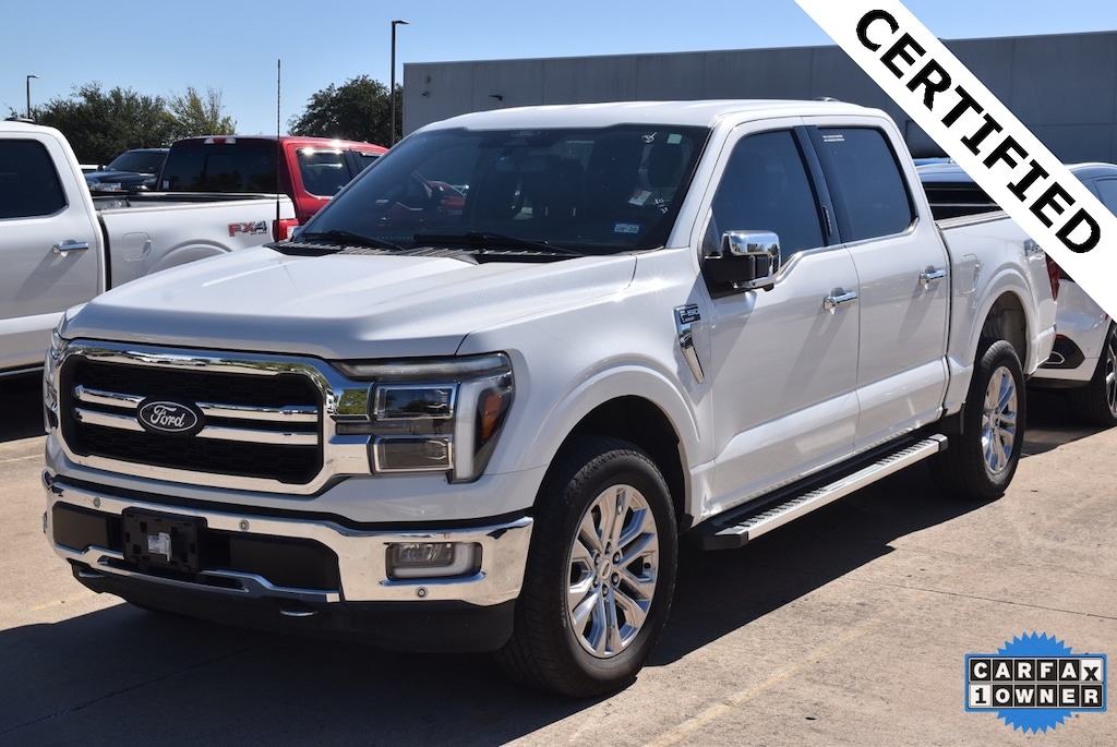 Certified 2024 Ford F-150 Lariat Truck SuperCrew Cab