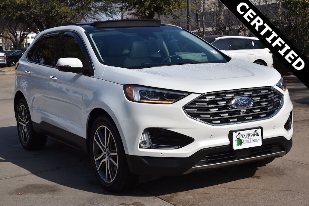 Certified 2021 Ford Edge Titanium SUV