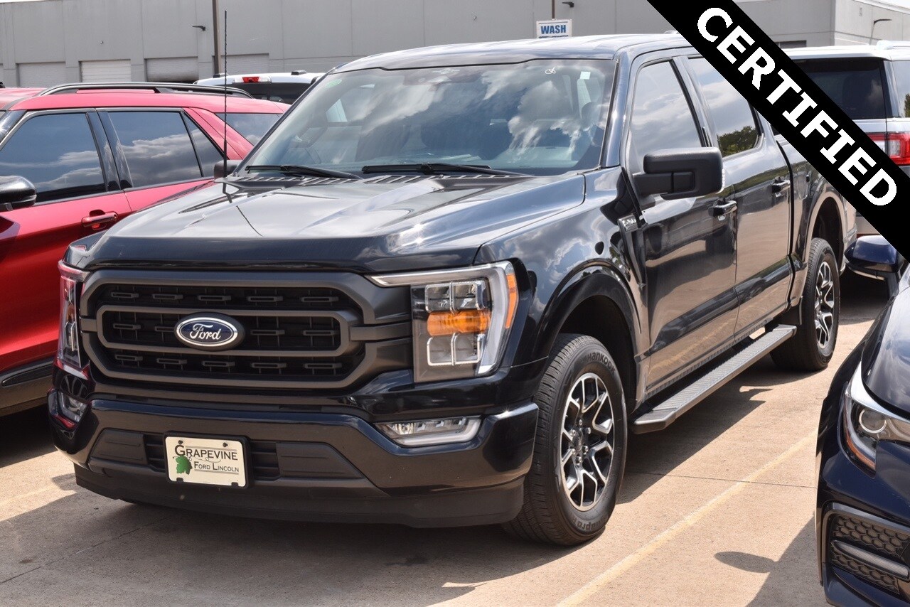 Certified 2023 Ford F-150 XLT with VIN 1FTEW1C54PFB33451 for sale in Grapevine, TX