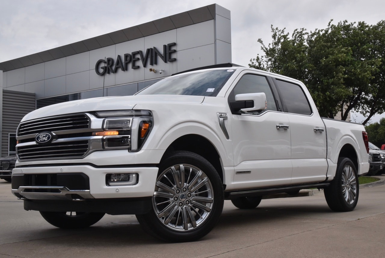 Used 2024 Ford F-150 Platinum with VIN 1FTFW7LD2RFA10801 for sale in Grapevine, TX