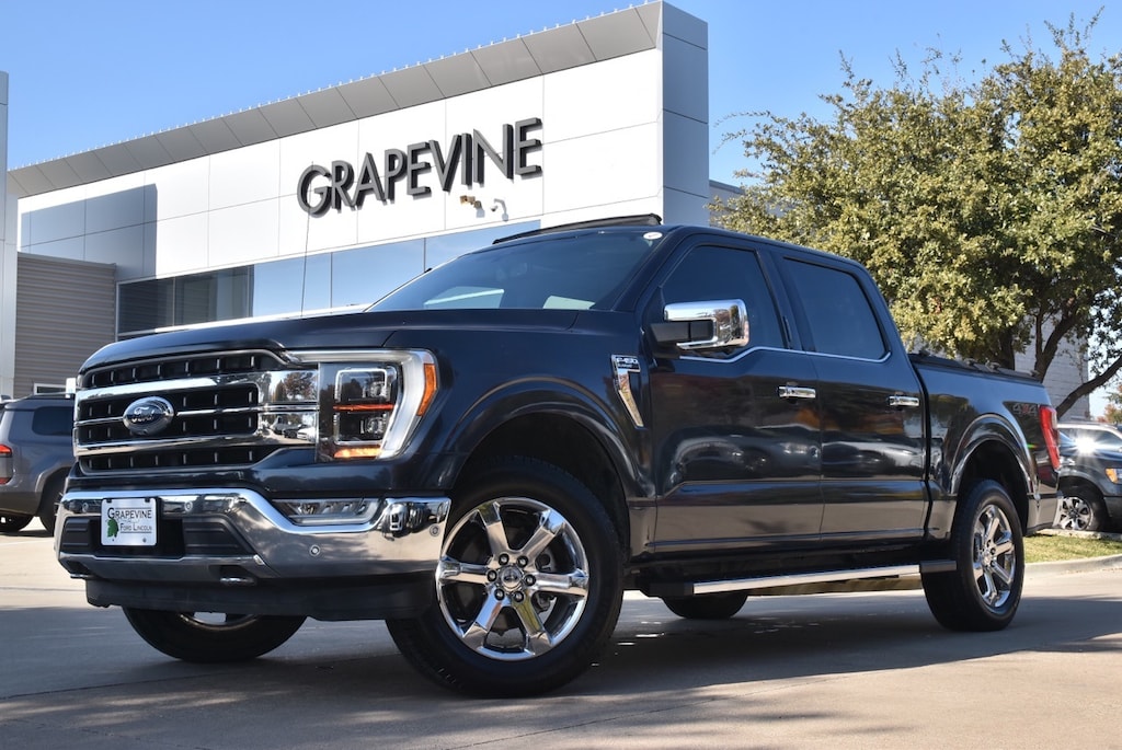 Used 2021 Ford F-150 Lariat Truck SuperCrew Cab