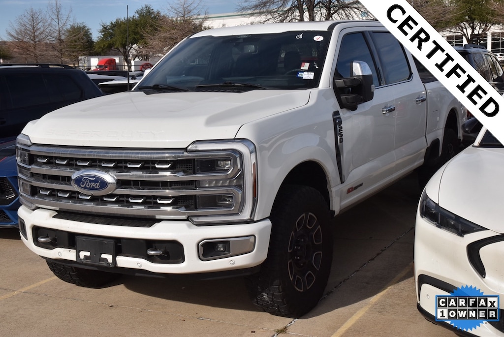 Certified 2024 Ford F-250 Platinum Truck Crew Cab